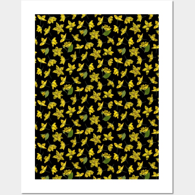 Yellow loose strife Wall Art by crumpetsandcrabsticks